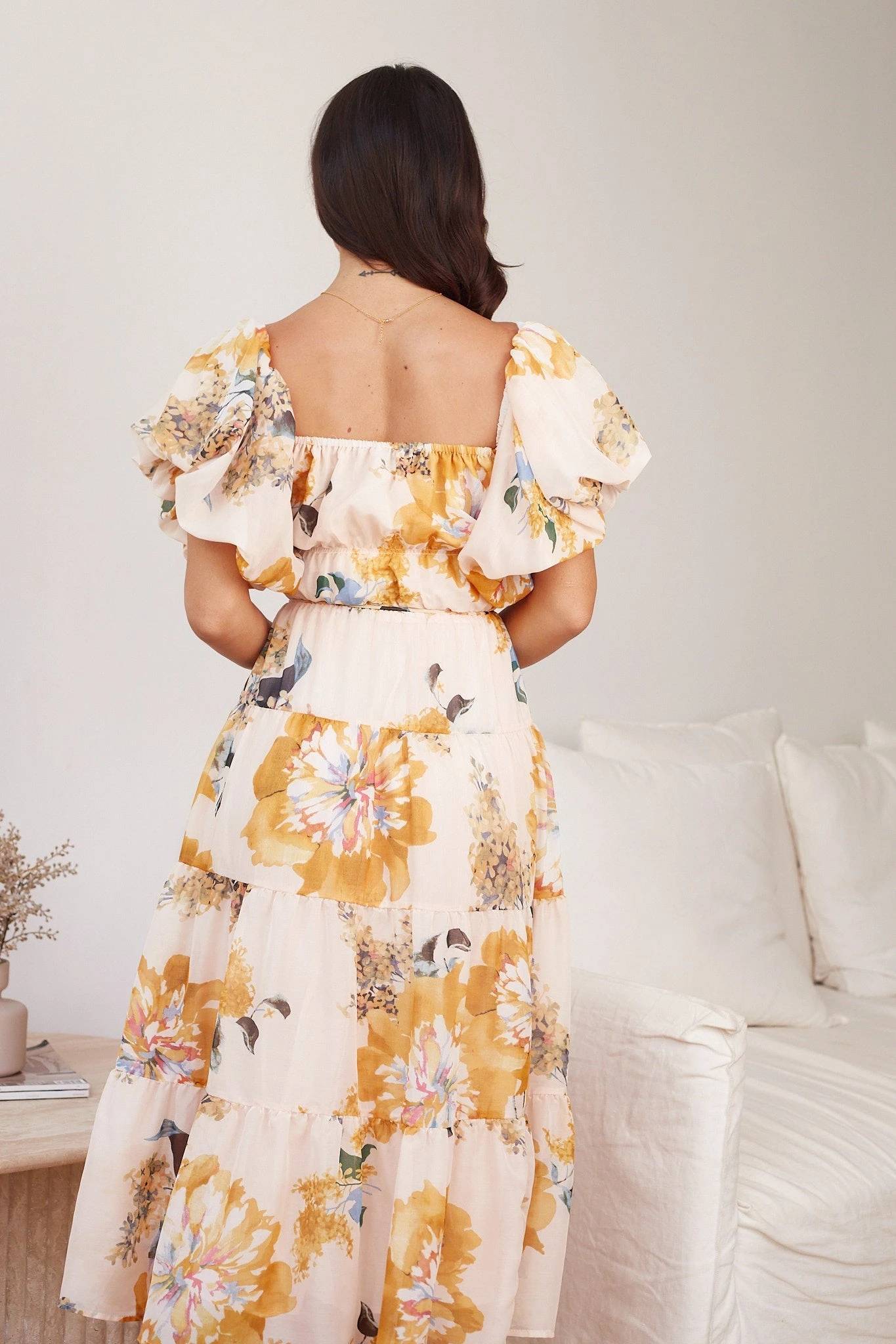 Jenbelle Dress - Yellow Floral 8 Jenbelle Dress - Yellow Floral - Image 6