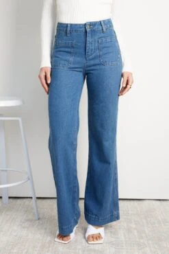 Kamilia Jeans - Indigo 10 Kamilia Jeans - Indigo -Reverse Sale Store Kamilia Jeans Indigo Jeans womens clothing 3