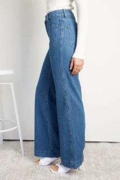 Kamilia Jeans - Indigo 13 Kamilia Jeans - Indigo -Reverse Sale Store Kamilia Jeans Indigo Jeans womens clothing 6