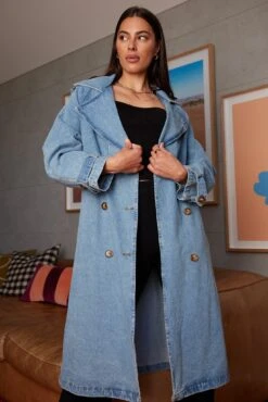Kasey Coat - Blue Denim