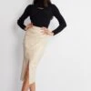 Kyleena Skirt - Beige -Reverse Sale Store KyleenaSkirt BeigeSSK356IMG 5857