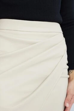 Kyleena Skirt - Beige -Reverse Sale Store KyleenaSkirt BeigeSSK356IMG 5871