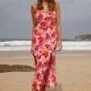 Lanora Dress - Pink Floral -Reverse Sale Store Lanora Dress Pink Floral Dresses womens dresses womens clothing