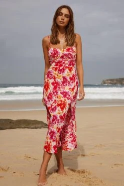 Lanora Dress - Pink Floral