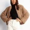 Latricia Jacket - Beige 2 Latricia Jacket - Beige -Reverse Sale Store Latricia Jacket Beige Jackets womens clothing