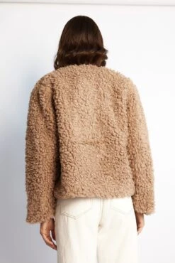 Latricia Jacket - Beige -Reverse Sale Store Latricia Jacket Beige Jackets womens clothing 6