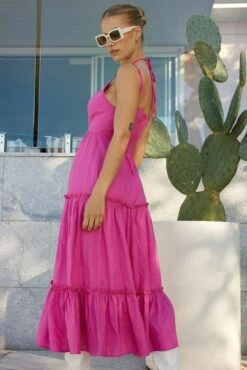 Leonna Dress - Pink -Reverse Sale Store Leonna Dress Pink Dresses womens dresses womens clothing 3