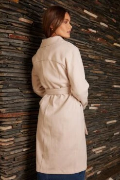 Luciana Coat - Beige -Reverse Sale Store LucianaCoat Beige60658Location31.5.231228