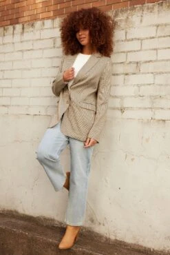 Luciane Blazer - Mustard Print -Reverse Sale Store LucianeBlazer MustardPrintA56419114A9889