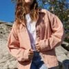 Maira Jacket - Pink -Reverse Sale Store Maira Jacket Pink Jackets womens clothing