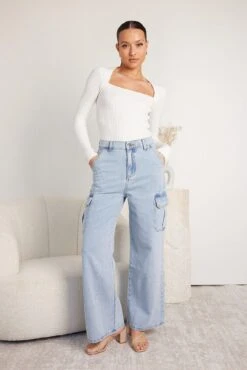 Mandelle Jeans - Light Wash