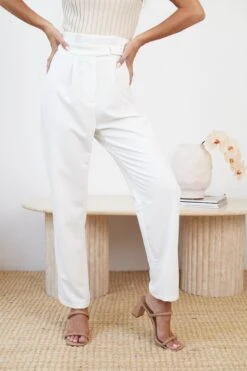 Mirana Pants - White -Reverse Sale Store MiranaPants WhiteSPA4346453