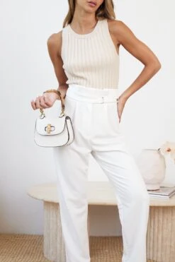 Mirana Pants - White -Reverse Sale Store MiranaPants WhiteSPA4346481