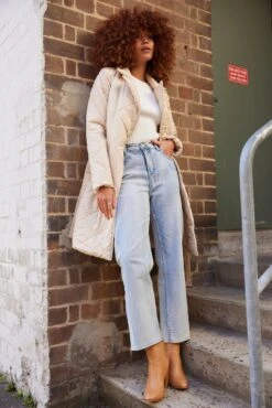 Mirka Puffer Jacket - Beige -Reverse Sale Store MirkaPufferJacket BeigeSJT387114A9859