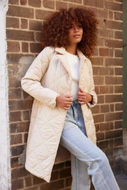 Mirka Puffer Jacket - Beige
