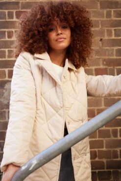 Mirka Puffer Jacket - Beige -Reverse Sale Store MirkaPufferJacket BeigeSJT387114A9875