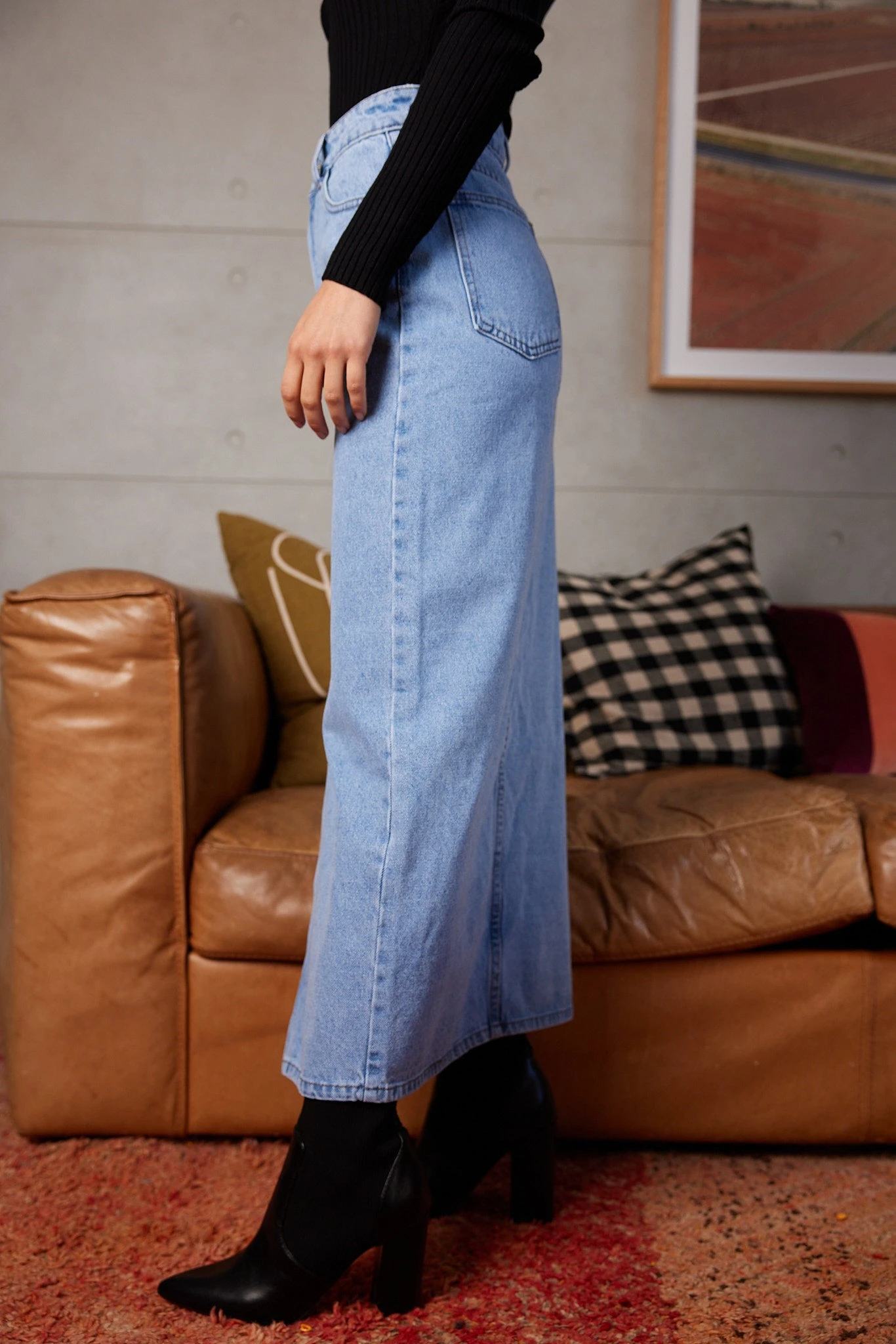 Nyna Skirt - Light Blue 6 Nyna Skirt - Light Blue - Image 4