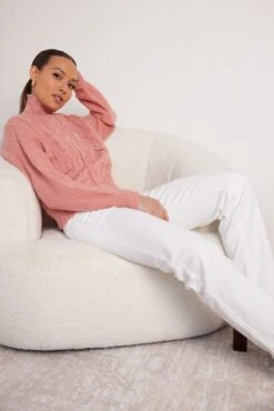 Penley Jeans - White -Reverse Sale Store Penley Jeans White Jeans womens clothing 3