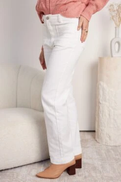Penley Jeans - White -Reverse Sale Store Penley Jeans White Jeans womens clothing 4