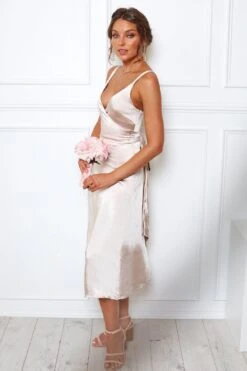 Poppy Dress - Champagne -Reverse Sale Store Poppy Dress Champagne Dresses womens dresses womens clothing 9