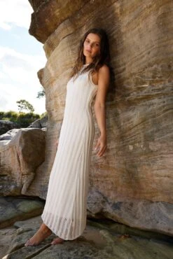 Princella Dress - White 15 Princella Dress - White -Reverse Sale Store Princella Dress White Dresses womens dresses womens clothing 6