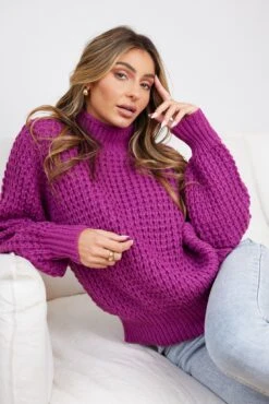 Raissa Knit - Purple