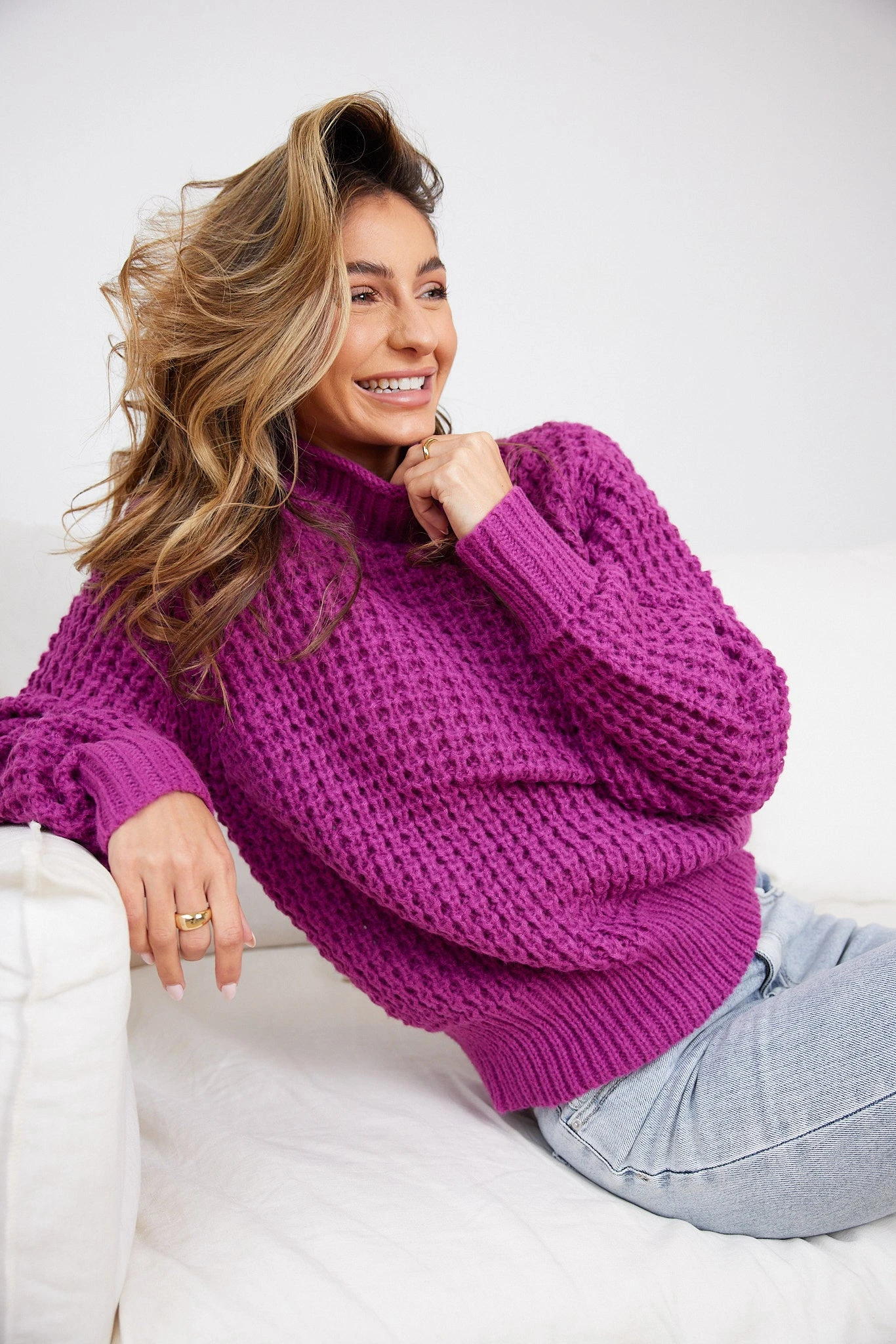 Raissa Knit - Purple 4 Raissa Knit - Purple - Image 2