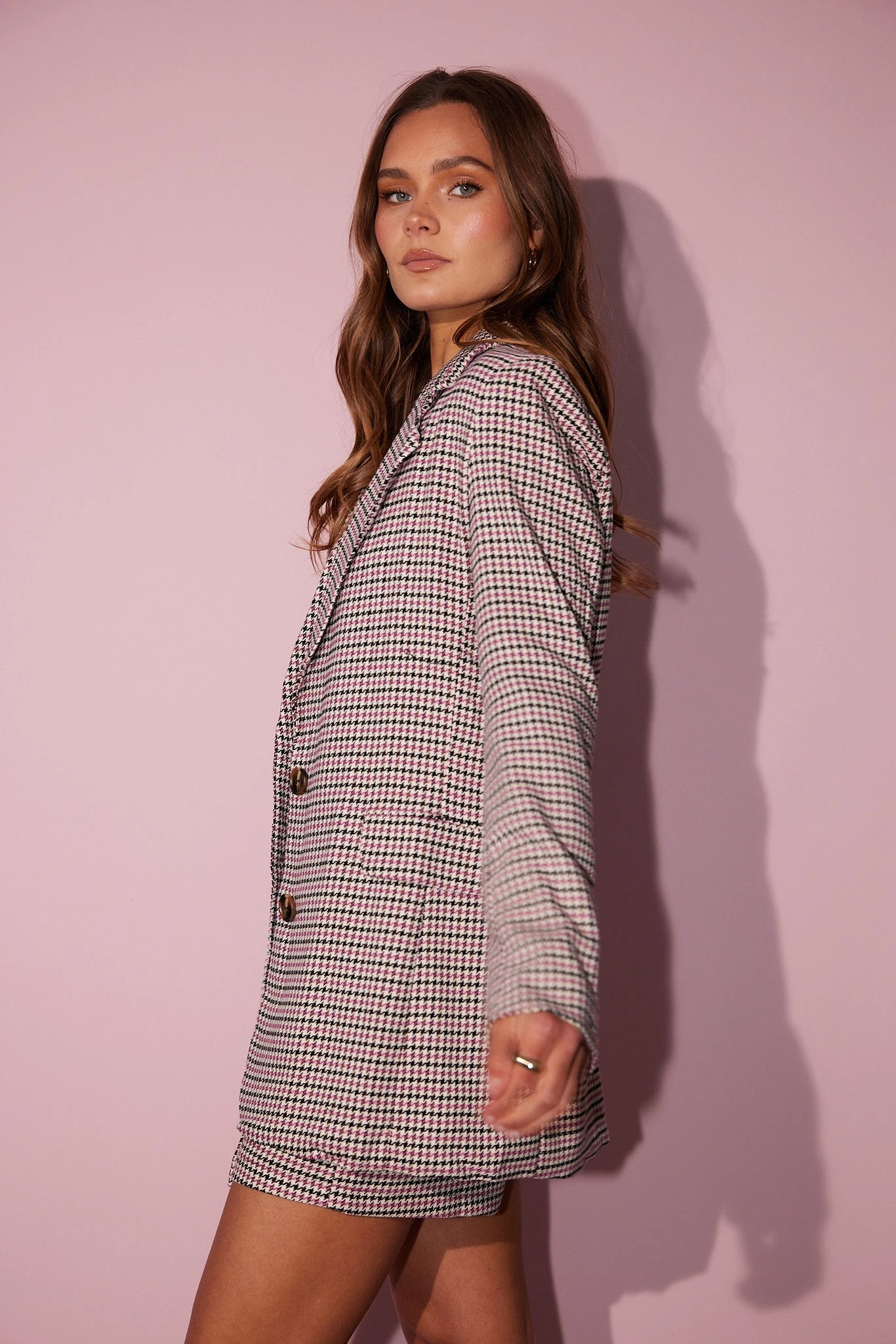 Roana Blazer - Pink Print 7 Roana Blazer - Pink Print - Image 5