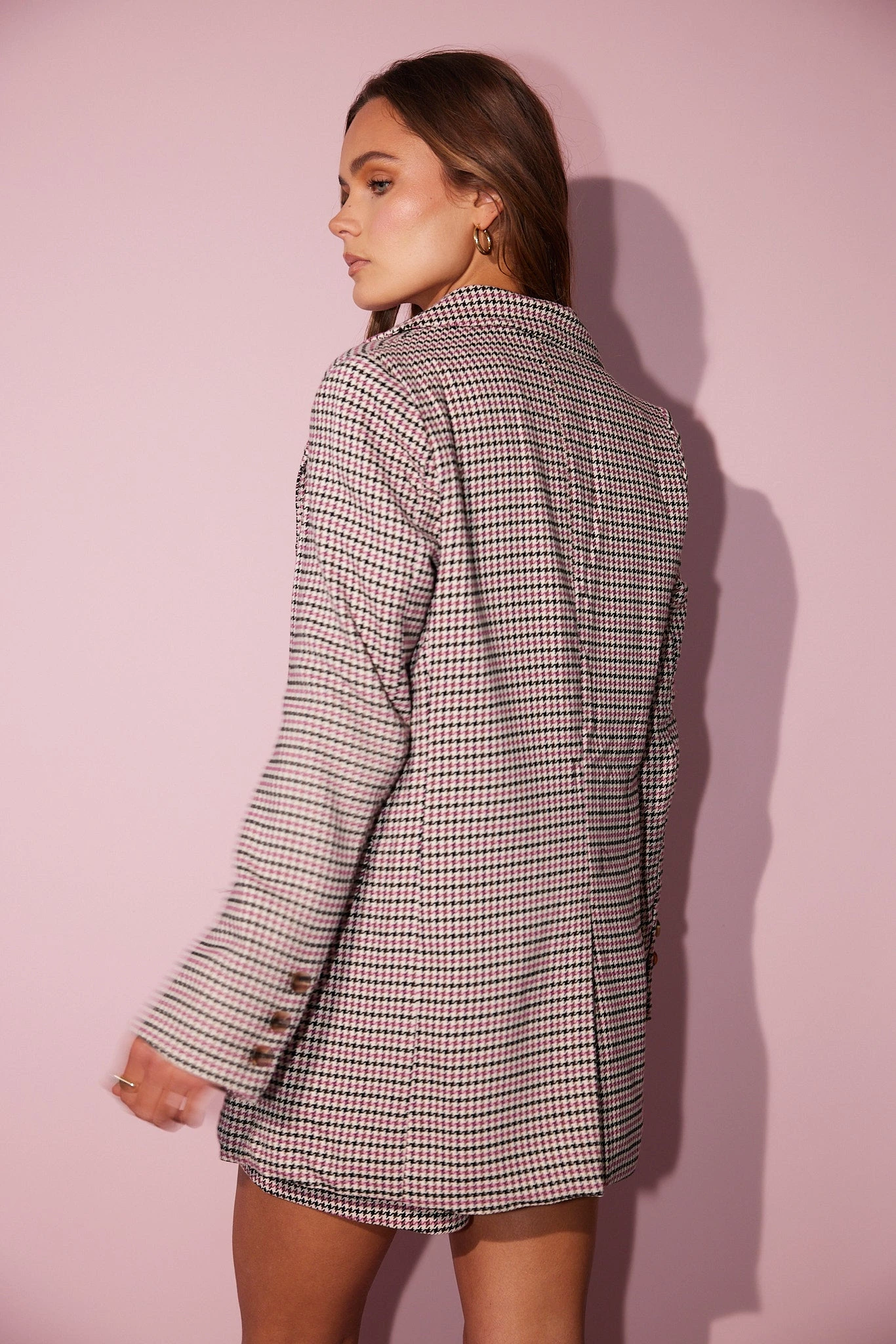 Roana Blazer - Pink Print 9 Roana Blazer - Pink Print - Image 7