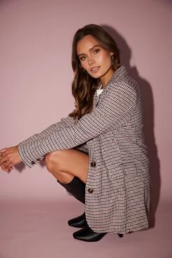 Roana Blazer - Pink Print 15 Roana Blazer - Pink Print -Reverse Sale Store RoanaBlazer PinkPrintPH9124 1114A4333