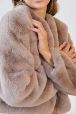 Terah Jacket - Mocha -Reverse Sale Store Terah Jacket Mocha Jackets womens clothing 7