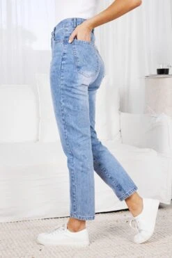Terencitta Jeans - Mid Wash -Reverse Sale Store TerencittaJeans MidWashTF781004.04.22estherecom6304