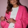 Terisse Cardigan - Pink -Reverse Sale Store TerisseCardigan PinkPH9157114A3883
