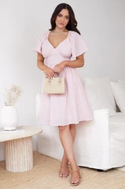 Torella Dress - Pink 12 Torella Dress - Pink -Reverse Sale Store Torella Dress Pink Dresses womens dresses womens clothing 4