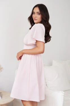 Torella Dress - Pink 13 Torella Dress - Pink -Reverse Sale Store Torella Dress Pink Dresses womens dresses womens clothing 5