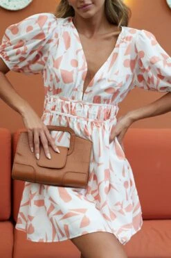 Upala Dress - White Print