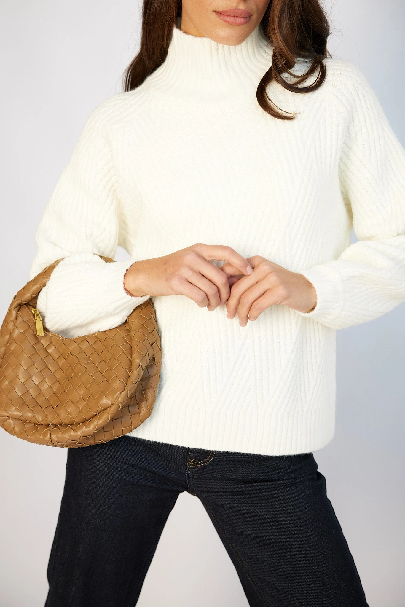 Vilina Knit - White 4 Vilina Knit - White - Image 2