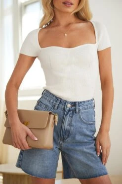 Wahlia Shorts - Blue Denim