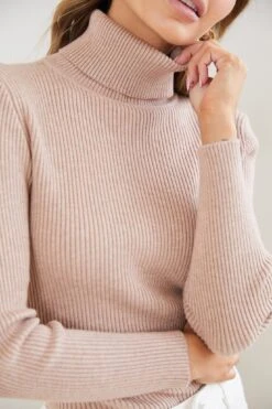 Zeruah Knit Top - Beige -Reverse Sale Store Zeruah Knit Top Beige Tops womens clothing 7