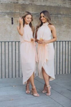 Amaryllis Dress - Soft Peach