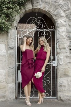 Fleur Strapless Dress - Burgundy 18 Fleur Strapless Dress - Burgundy -Reverse Sale Store fleur strapless dress burgundy dresses womens dresses womens clothing 6
